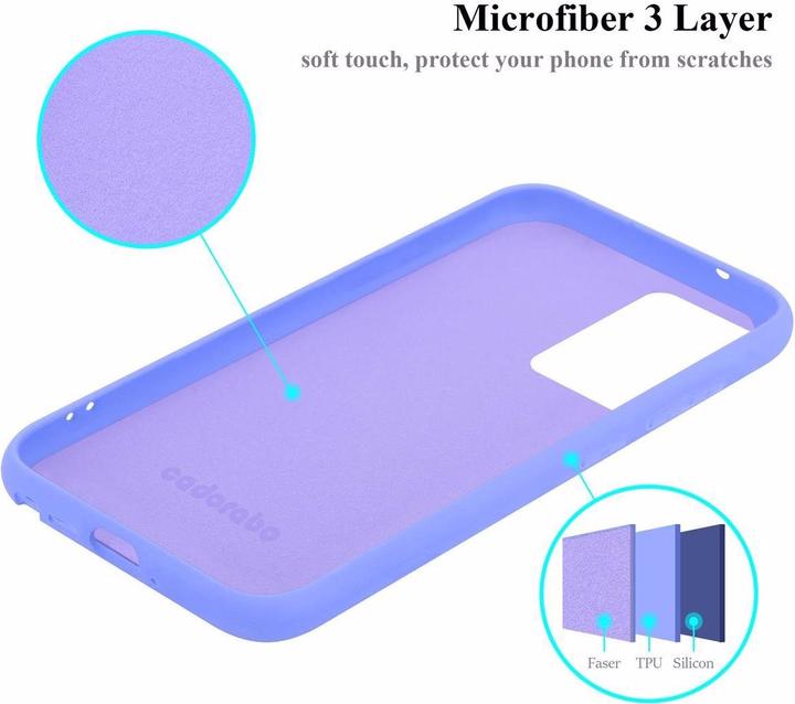 Immagine prodotto Cadorabo Copertura della cassa del silicone liquido TPU (Samsung Galaxy Note 20 Ultra)