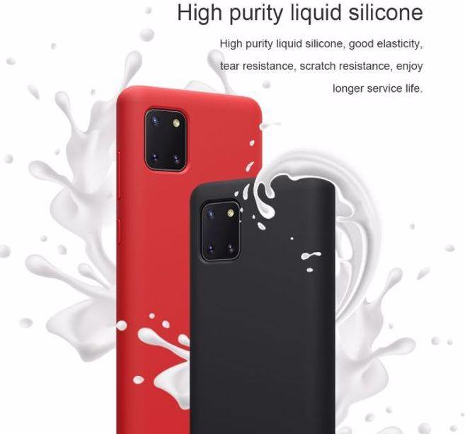 Actual product image Nillkin Flex Pure Series Silicone Sleeve (Samsung Galaxy Note 10 Lite)
