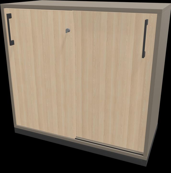 Decorazioni in frassino beige sabbia, Grigio scuro, Cubanite grigia