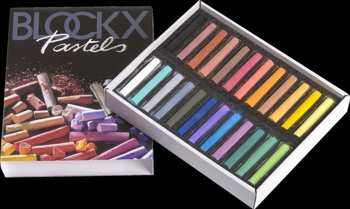 Actual product image BlockX Etui 24 Pastels - Assortis - Jaune citron (120 x)