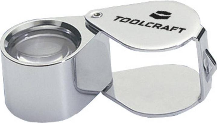 Produktbild Toolcraft TO-8595999 Einschlaglupe Vergrösserungsfaktor: 10 x Linsengrösse: (Ø)