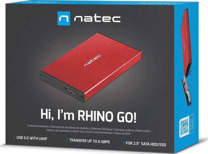 Immagine prodotto Natec Rhino GO HDD / SSD Enclosure 2.5 pollici (2.5")