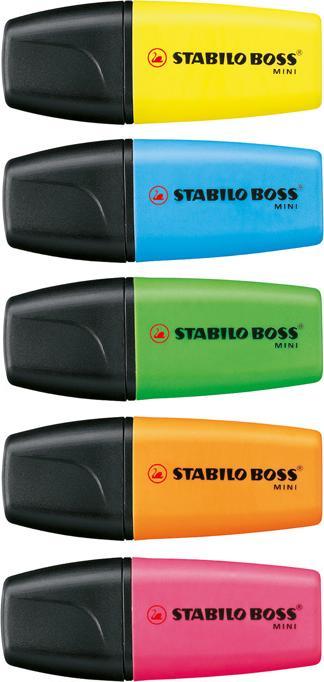 Produktbild STABILO Boss Mini (Gelb, 5 mm, 1 x)