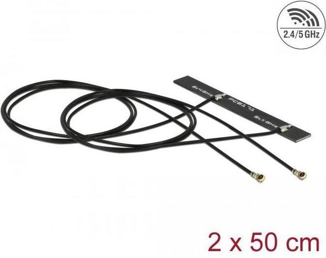 Immagine prodotto Delock MHF 4L WLAN-AC doppia antenna (WiFi)
