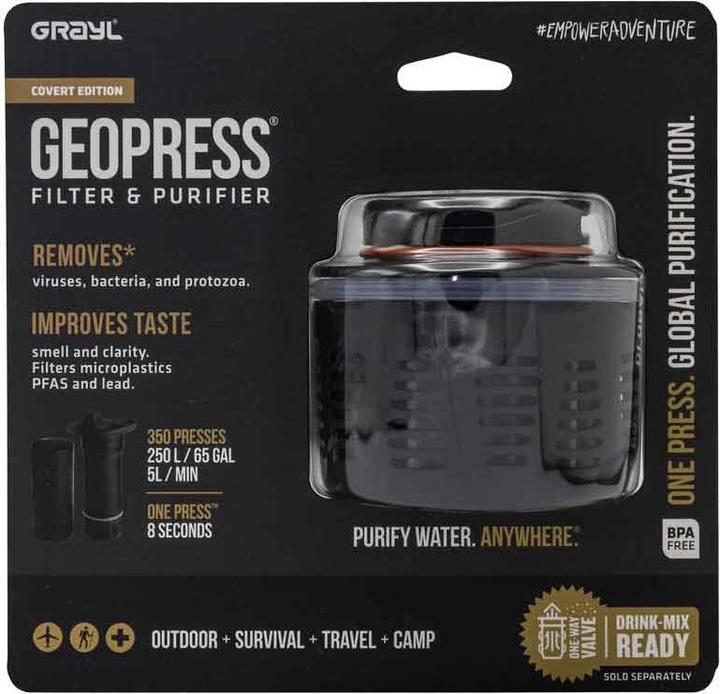Produktbild Grayl GP Purifier Cartridge Black NEW