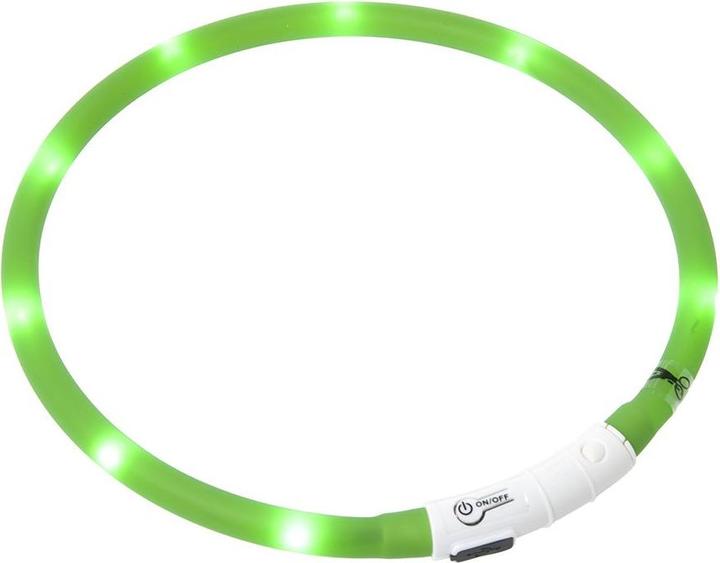 Image du produit Flamingo Collier lumineux Nera Visio vert (Chien, Général)