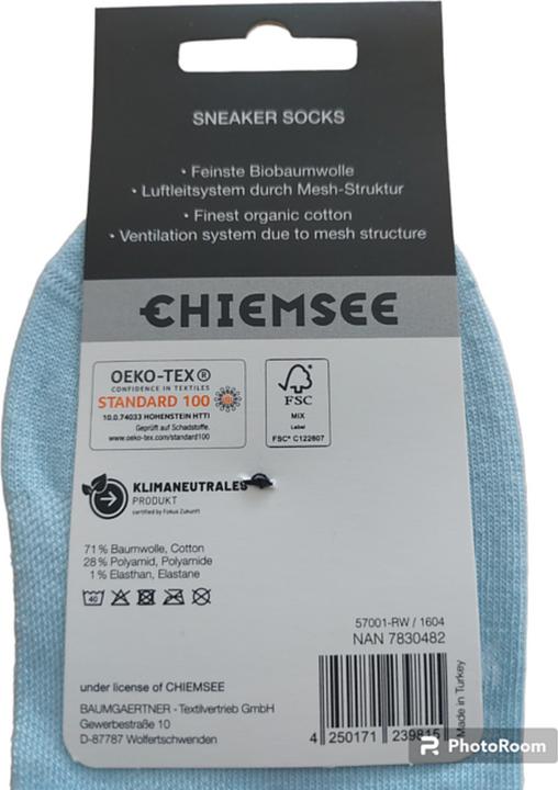 Produktbild Chiemsee Sneaker Socken 2er Pack (2er Pack, 39 - 42)