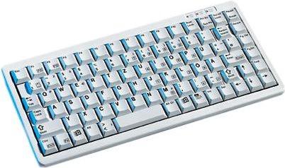 Produktbild CHERRY Tastatur grau Compact Layout DE (DE, Kabelgebunden)