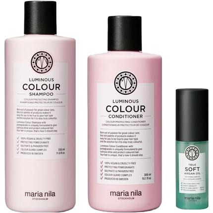 Produktbild Maria Nila Luminous Color hair care gift set (Haarpflege set)