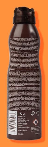 Actual product image Hawaiian Tropic Coconut & Mango Oil (Sun spray, SPF 30, 180 ml)