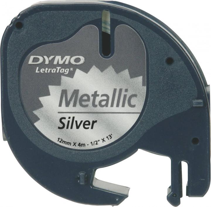 Produktbild Dymo S0721800 LetraTag 3er Set (1.20 cm, Weiss, Silber, Gelb)