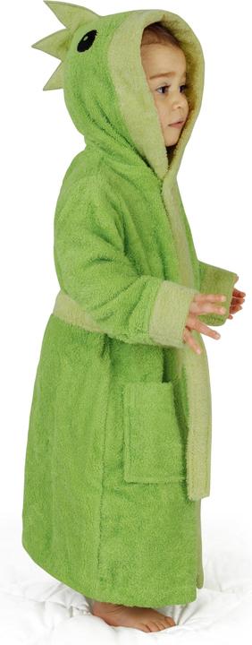 Actual product image Normani Frottee Bademantel für Kinder aus Bio-Baumwolle - 9703 (110, 116, 115 A)