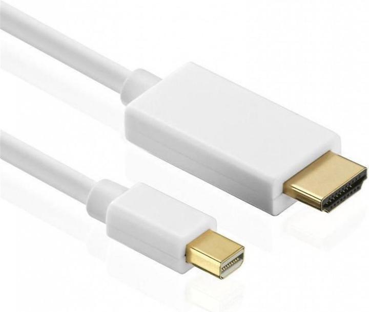 HDgear Mini DisplayPort — HDMI (Typ A) (2 m, DisplayPort, HDMI)