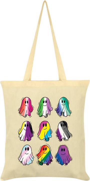 Actual product image Grindstore Pride Ghosts Tote Bag