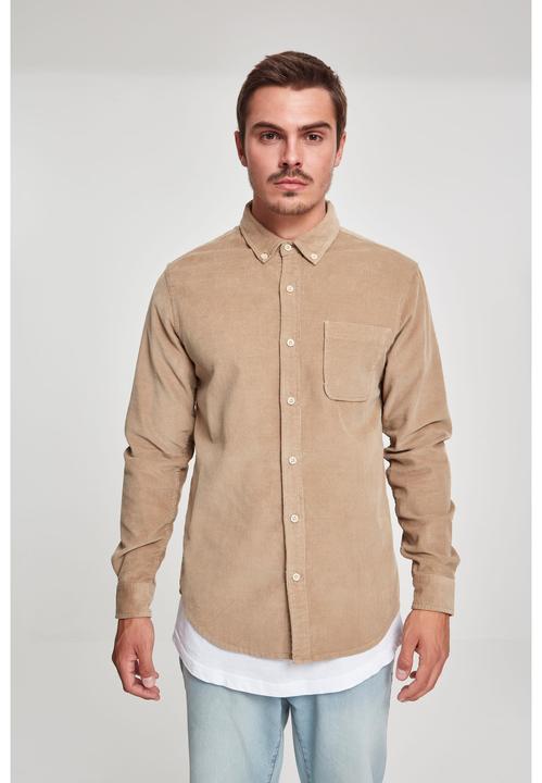 Produktbild Urban Classics UC Plus Size Corduroy Shirt (S)