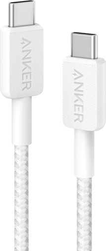Actual product image Anker CABLE 322 USB-C A USB-C 1,8M 60W BLANCO (1.80 m)