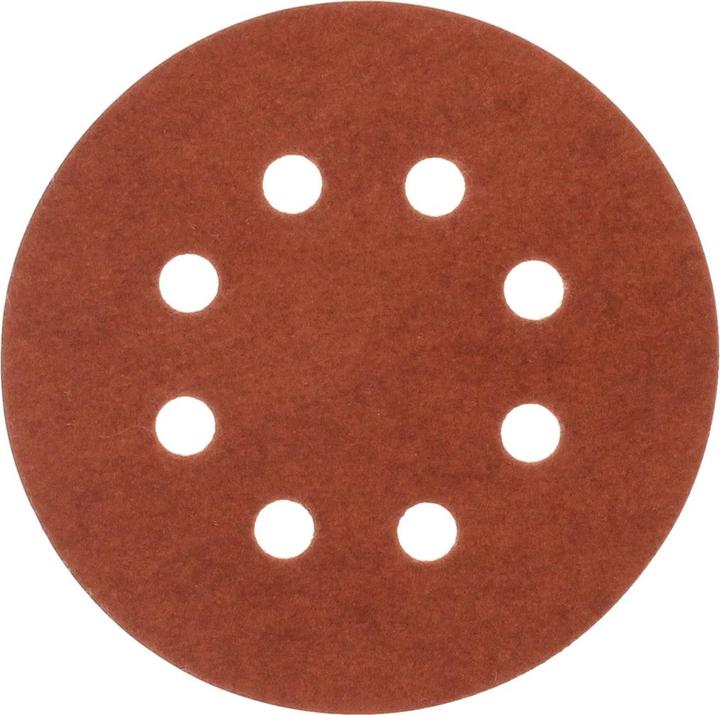 Actual product image Makita Sanding paper Klett 125 mm K 320 100 pcs ( 2x P-43692 ) for DBO BO DCW DWE GEX PEX SXE BOS (K320)
