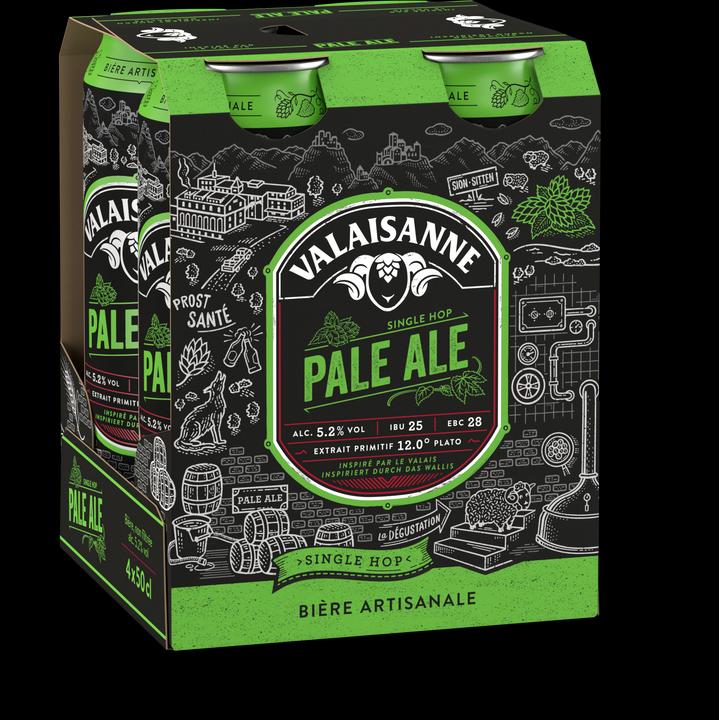 Image du produit Valaisanne Bière Pale Ale (4 x 50 cl)