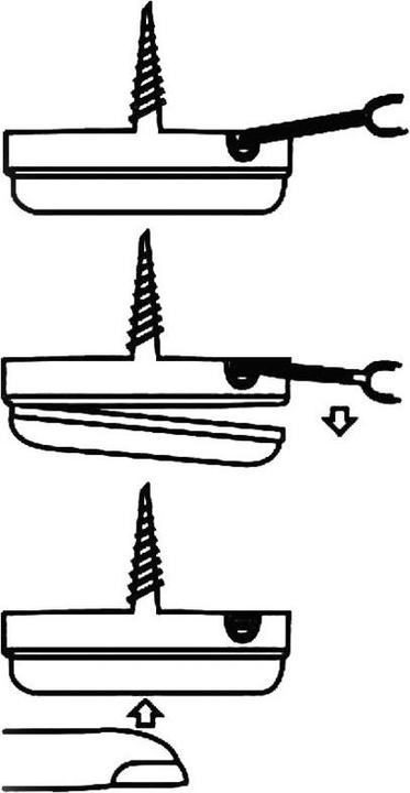 Immagine prodotto Werkstarck Sottopiedini - Basis Modell bianci, ø 40 (Chiodo scorrevole, 1 Pezzo/i)