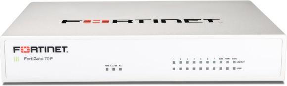 Actual product image Fortinet FortiGate 70F
