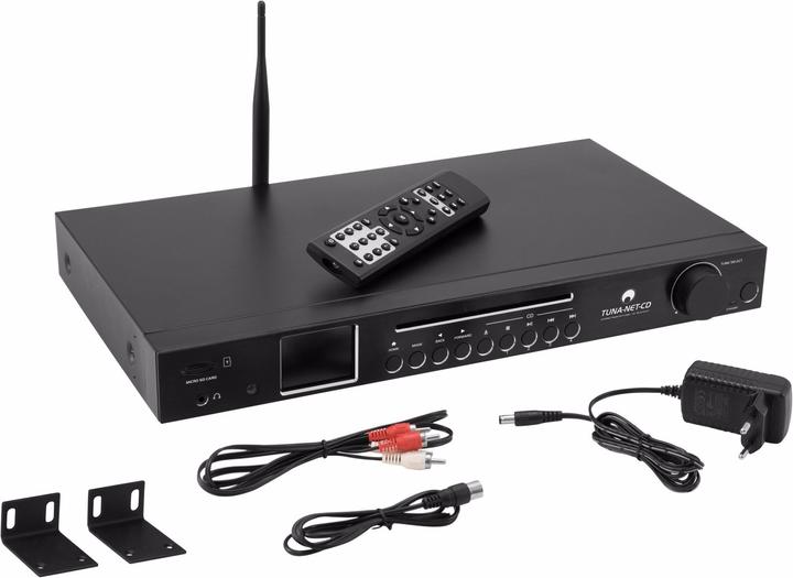 Image du produit Omnitronic Tuna-Net-CD (DAB+ DAB, FM, Bluetooth, WiFi)