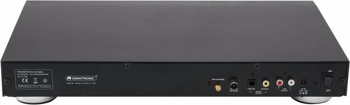 Image du produit Omnitronic Tuna-Net-CD (DAB+ DAB, FM, Bluetooth, WiFi)