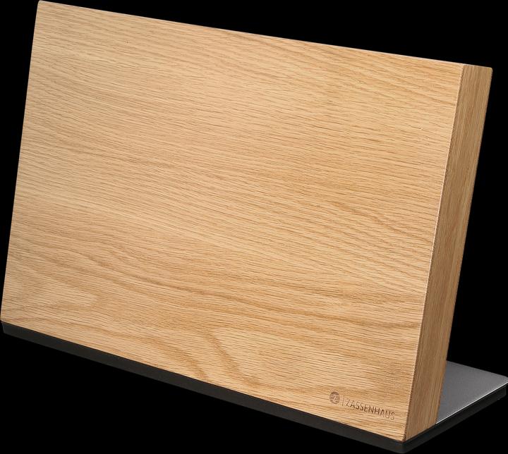 Immagine prodotto Zassenhaus Ceppo magnetico per coltelli Studio oak fino a 8 coltelli 36x12,5x23 cm