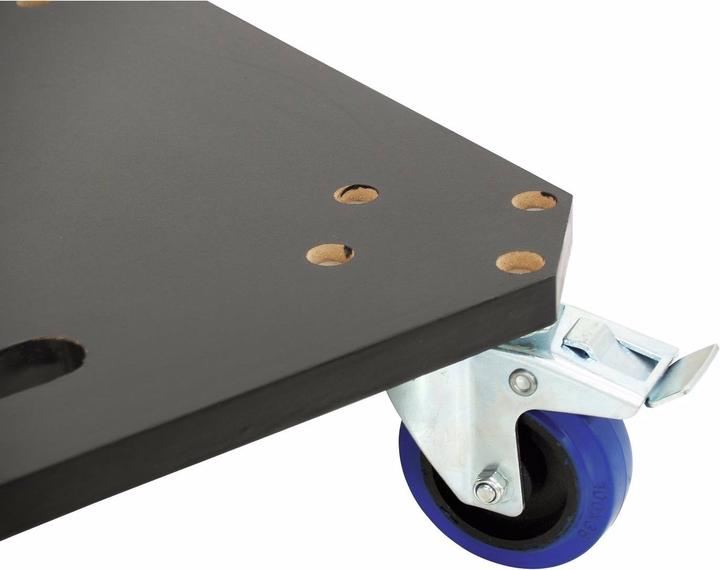 Actual product image Roadinger MDF rolling board 4 casters 2 brakes (Accessories)