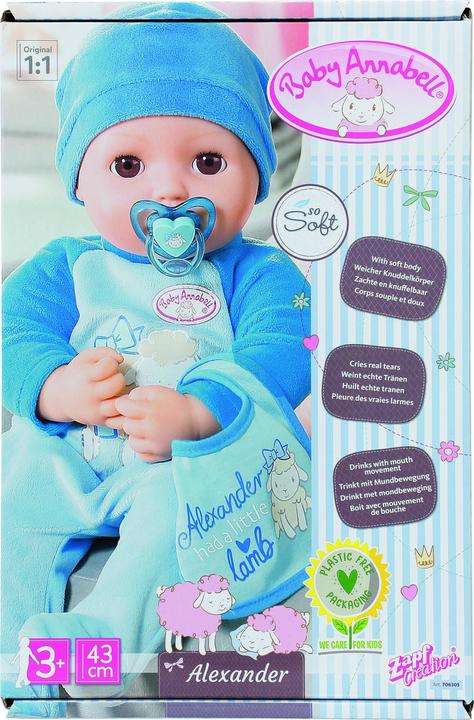 Actual product image Baby Annabell Alexander