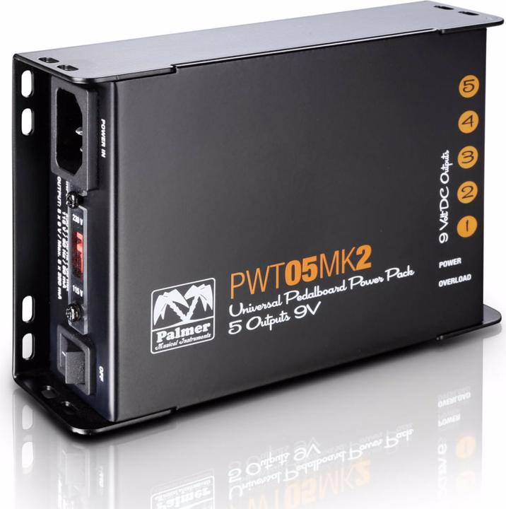 Actual product image Palmer Audio PWT 05 MK 2 Universal 9V power supply unit (Instrument foot pedal)