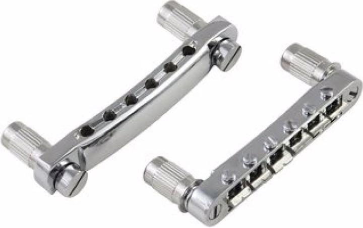 Image du produit Dimavery Pont et Stopbar Tailpiece pour modèle LP (Pièces de rechange pour instruments)