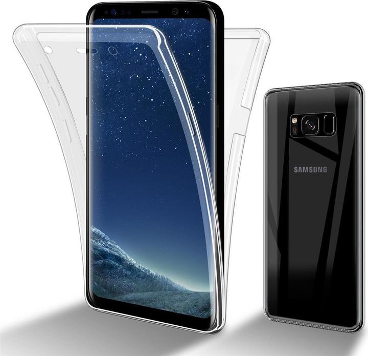 Actual product image Cadorabo TPU 360 Degree Case Cover (Samsung Galaxy S8+)