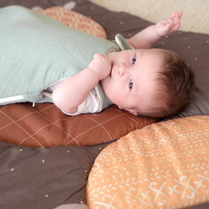 Actual product image Julius Zöllner Organic Turtles 95 x 135 cm Toddler Blanket