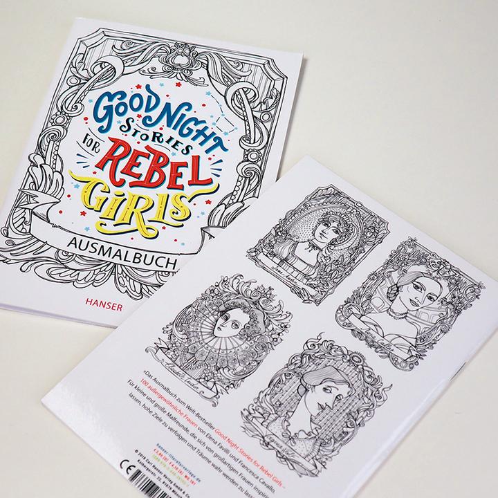 Produktbild Good Night Stories for Rebel Girls - Ausmalbuch