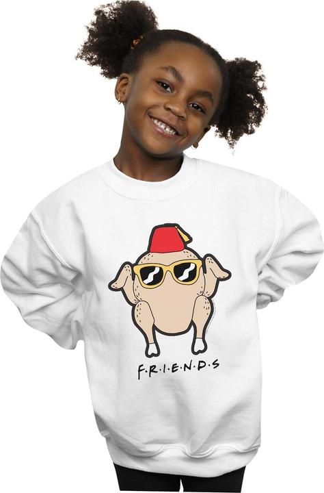 Actual product image Friends Girls Sunglasses Turkey Sweatshirt (152, 158)