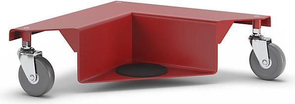 Image du produit kaiserkraft Rouleau de transport dans un coffret plastique pratique (150 kg)