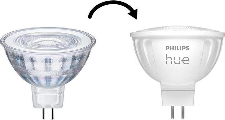 Produktbild Philips Hue White & Colour Ambiance (GU5.3, 6.30 W, 400 lm, 1 x, G)