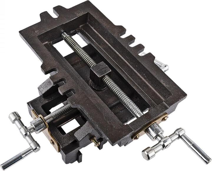 Produktbild Dema Maschinenschraubstock 2 Achsen Schraubstock 125mm (125 mm)