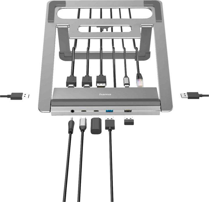 Immagine prodotto Hama Connect2Office Stand (USB-C, 12 Porti)