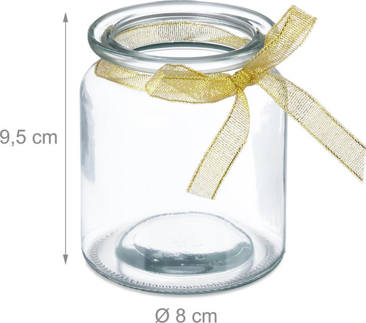 Immagine prodotto Relaxdays 12x lanterna (12 x, 8 x 8 x 9,5 cm)