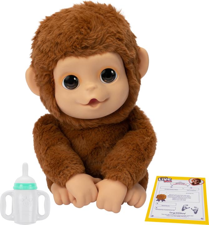 Immagine prodotto Little Piccoli animali domestici vivi di scimmia (30 cm)