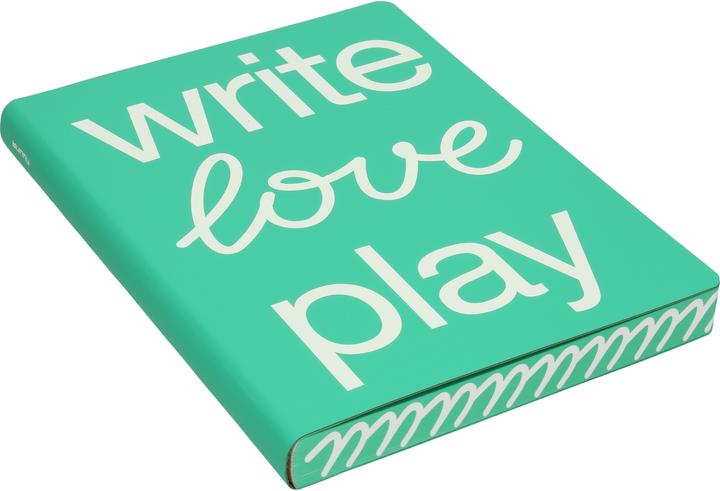 Actual product image Nuuna Graphic L, Write Love Play (22 x 16.5 cm, Dotted, Soft cover)