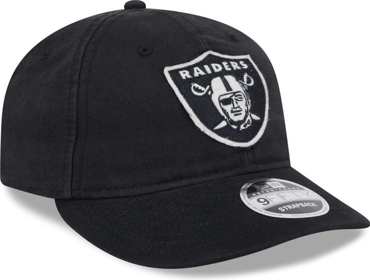 Image du produit New Era 9Fifty Retro Crown Cap Felt Logo Las Vegas Raiders