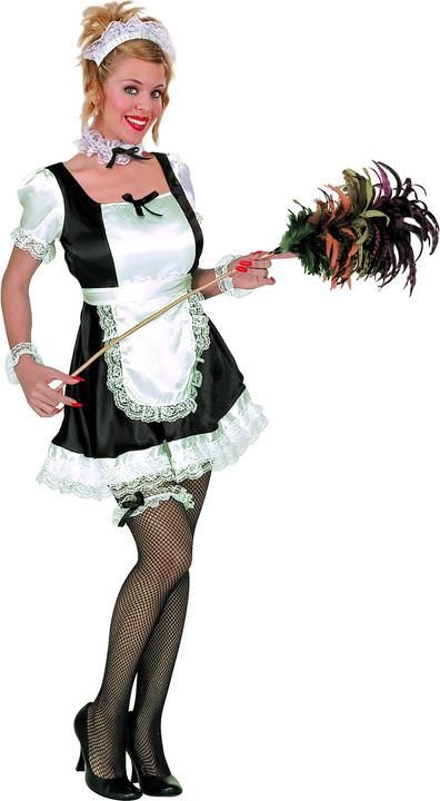 Immagine prodotto Widmann MAID FRANCESE (abito, grembiule, copricapo, collana, polsini, giarrettiera), M (M)