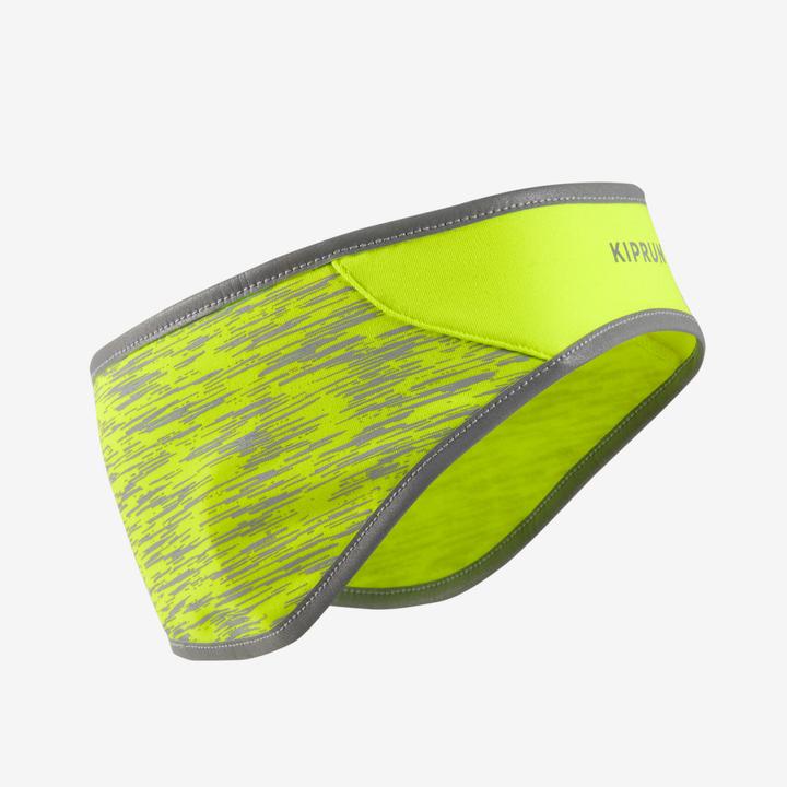 Kiprun Lauf-Stirnband - Warm + neongelb