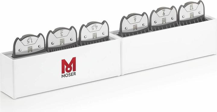 Actual product image Moser Premium magnetic attachment comb set 6 pieces
