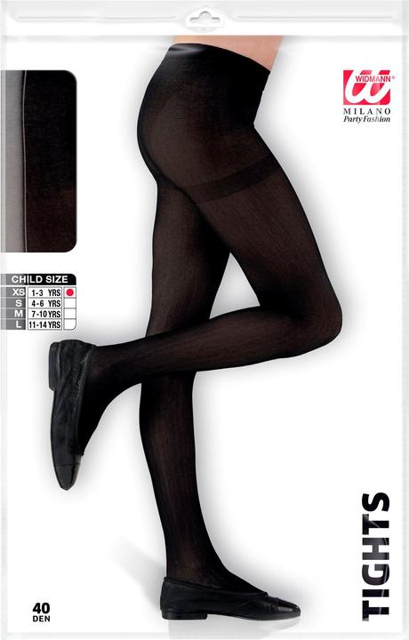 Produktbild Widmann Kinderstrumpfhose schwarz (40 DEN)