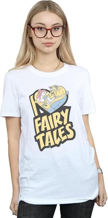 Produktbild Disney Beauty And The Beast I Love Fairy Tales TShirt (XXL)