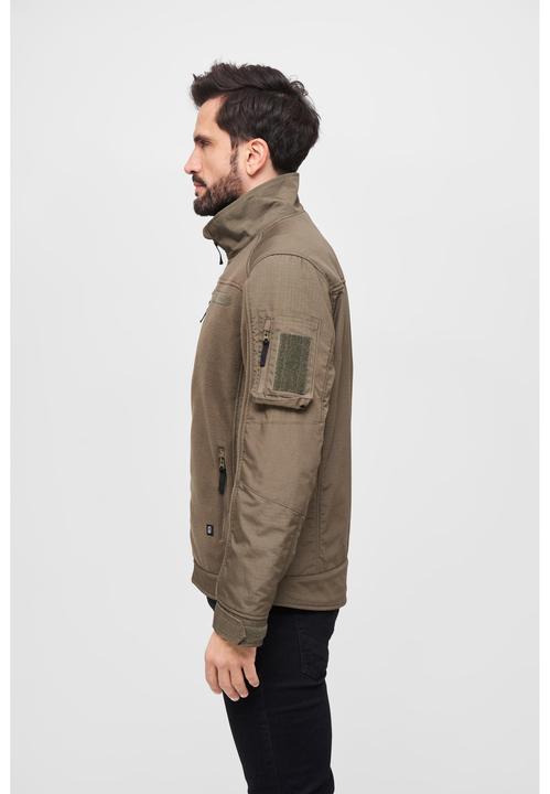 Produktbild Brandit Fleece Ripstop Outdoorjacke Grösse M Farbe Oliv (M)