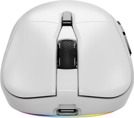 Actual product image Savio RIFT WHITE Gaming Mouse RGB Dual Mode (Cable, Wireless)